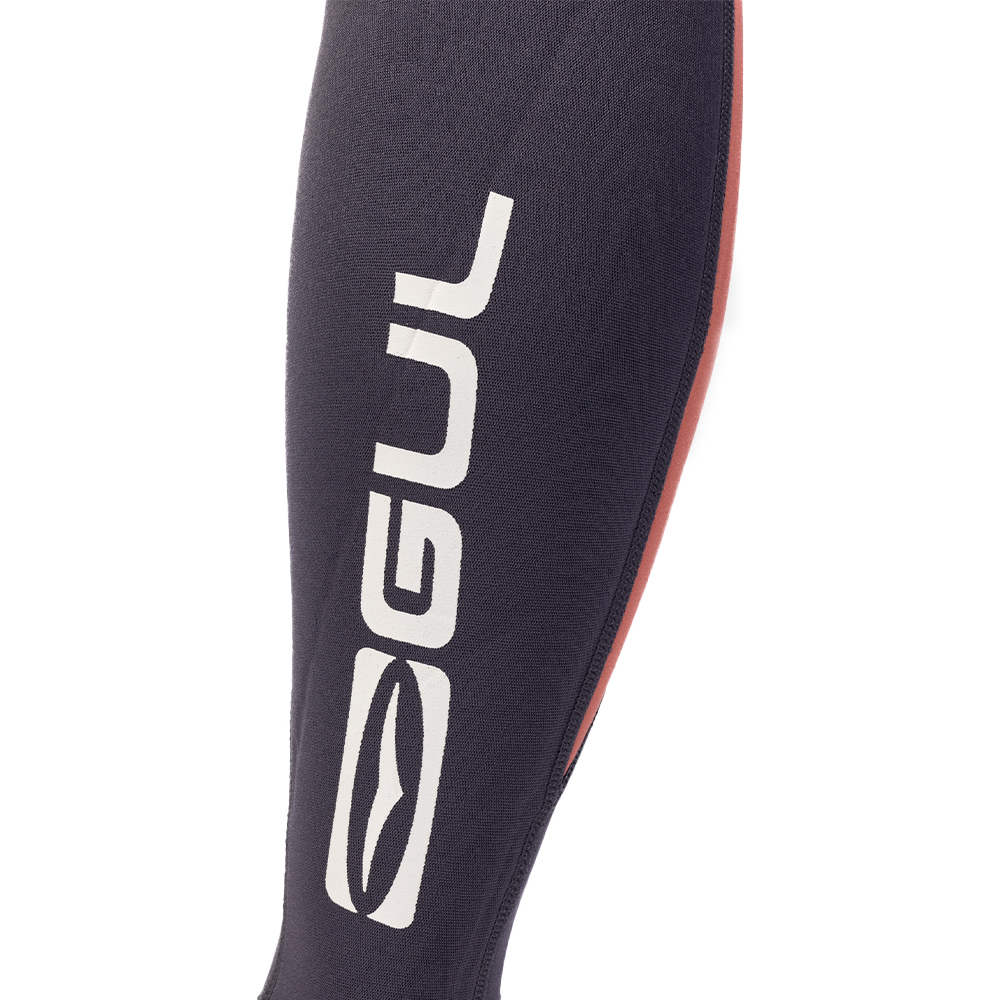 2025 Gul Womens Response 3/2mm Back Zip Wetsuit RE1319-C1 - Grey / Coral